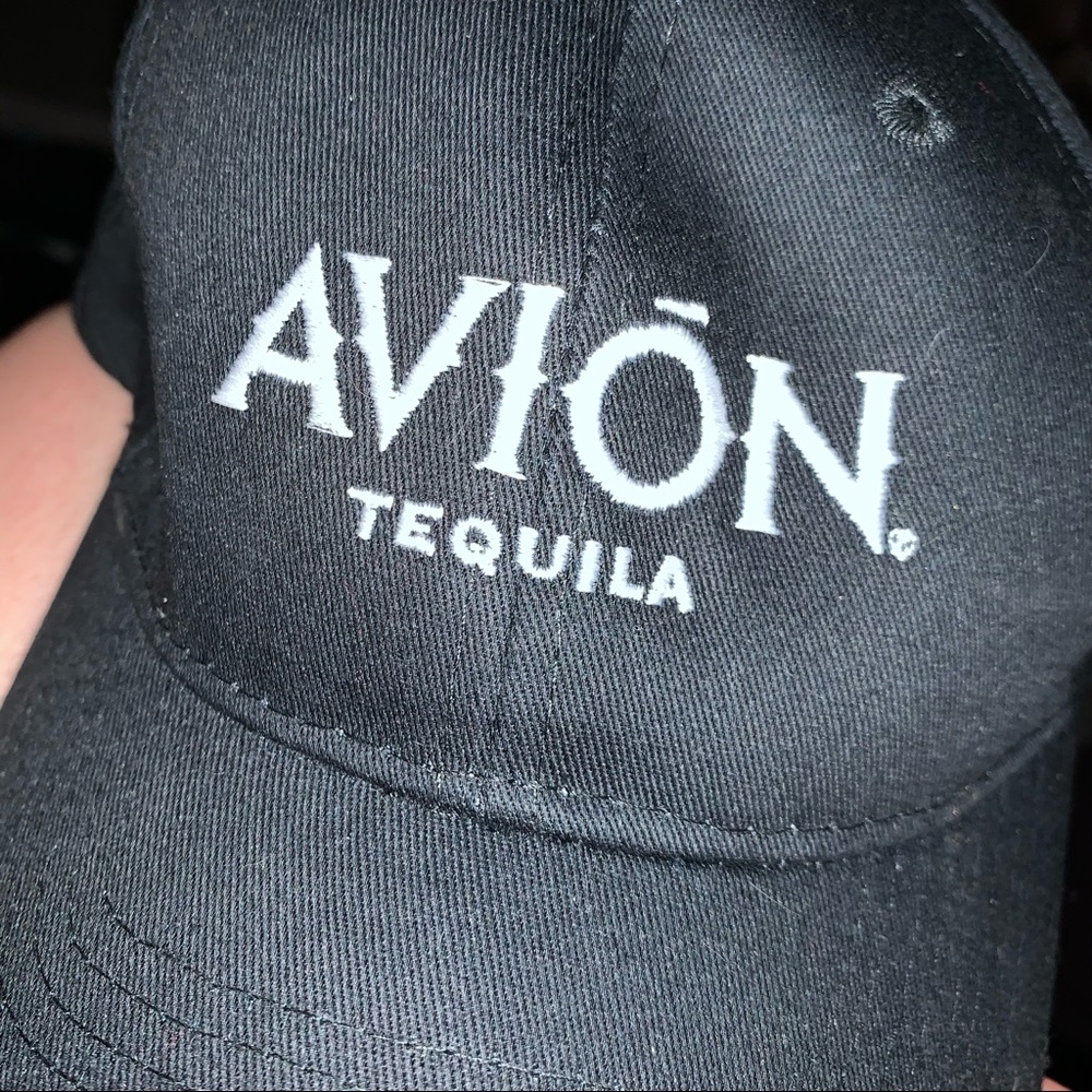 Black Avion Tequila Baseball Cap - image 2